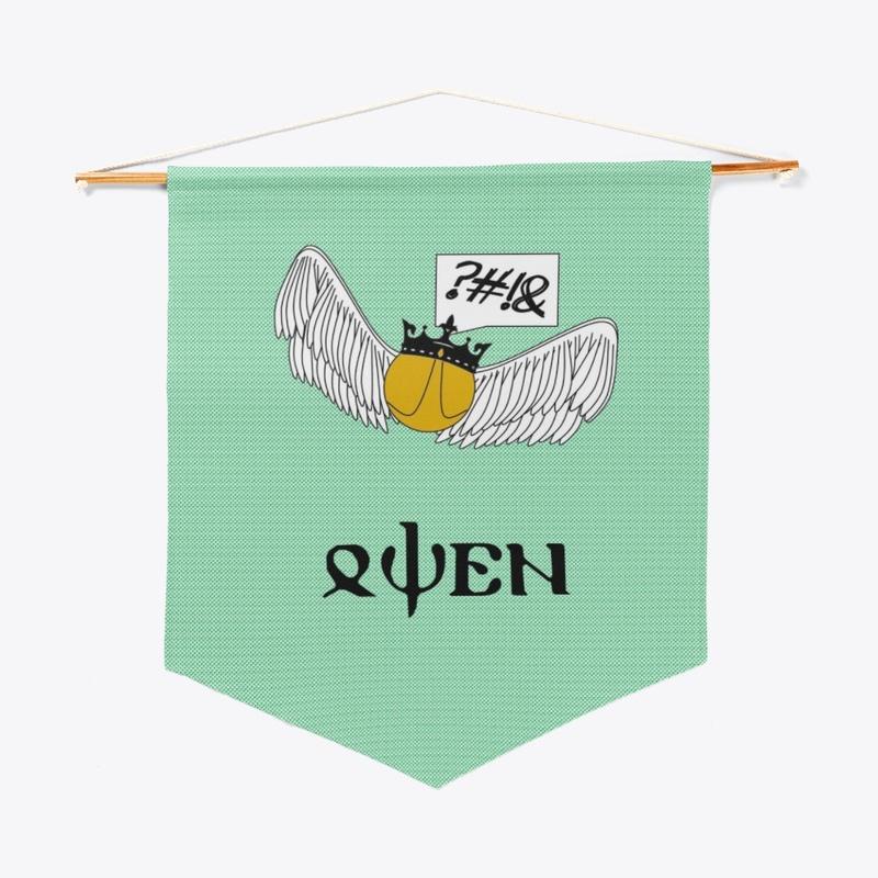 Qwen house banner - Slythersnitch